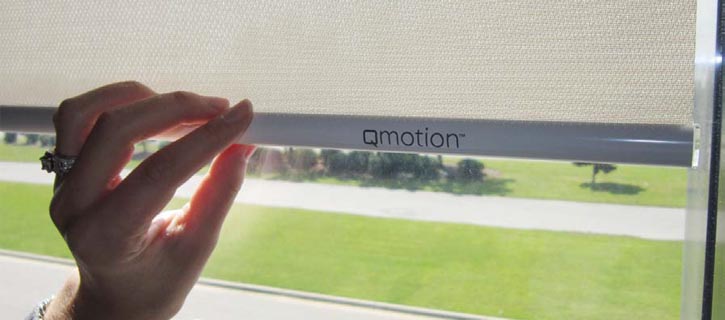 qmotion roller blinds