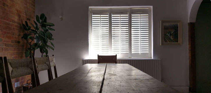Full Height Shutters in period property